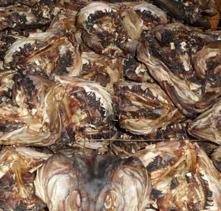 Dried stockfish